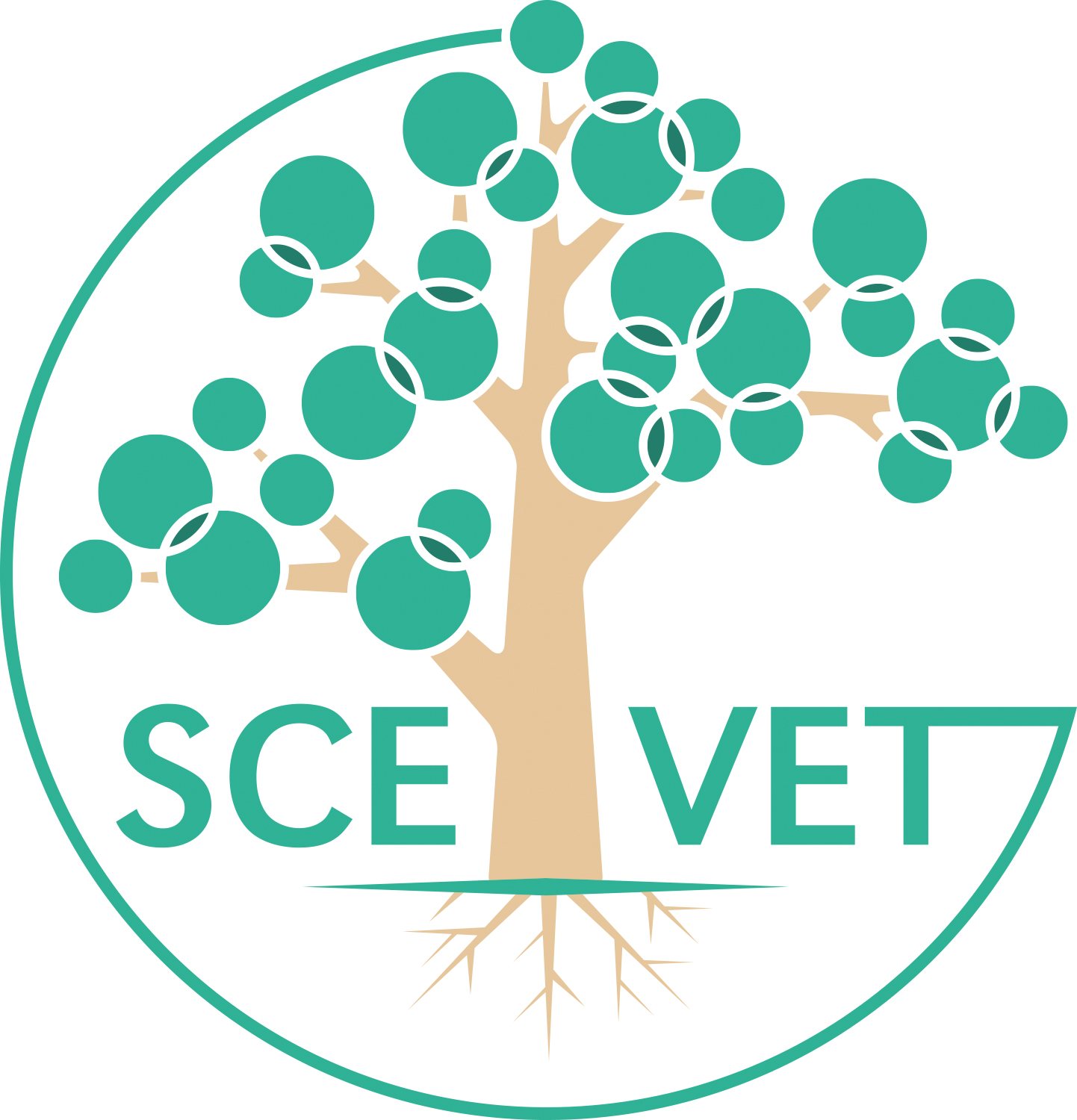 Logo SCE VET initials