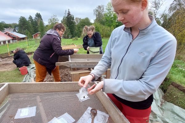 Höstlig arkeologivecka på Korsholms vallar