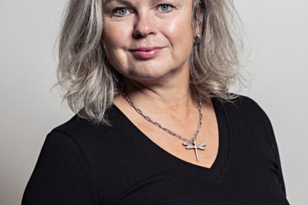 Ann-Luise Bertell tal som höll på SÖFUK:s 30-års fest