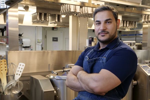 Ahmeds intresse för matlagning ledde till ett läroavtal