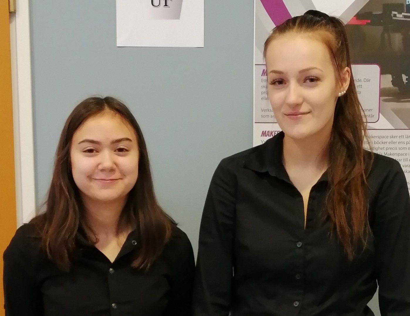 Angelika Klemets och Emma Ingman går vidare till final i Visuellt försäljningsarbete.