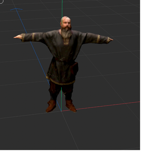 Lars Månsson Klemets, 1600-talsbonden från Lappfjärd, tar gestalt i AR-format. Skådespelare och programmerare är Joakim Finholm vid Novia.