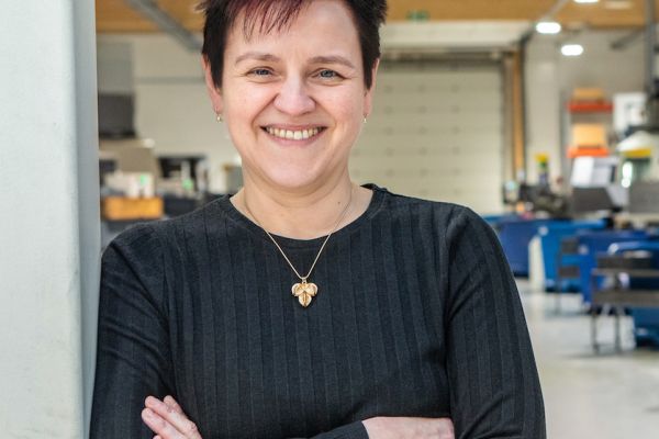 Annika Bertlin blev företagare och VD i metallbranschen