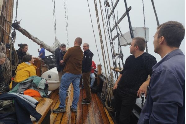 Klinkbåtsnätverket i Österbotten på konferens i Kotka