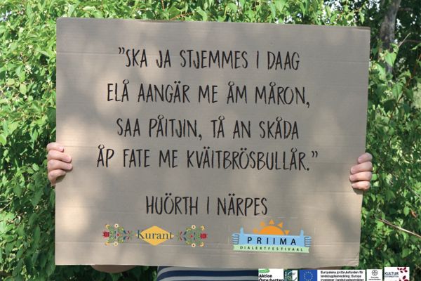 Dialekterna engagerar – inspirerande material tillgängligt för evenemang